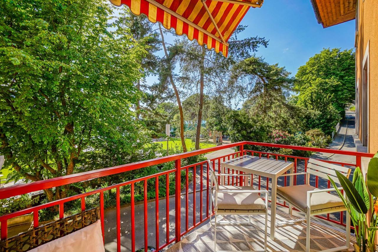 Tropical With A Balcony - View * Montreux